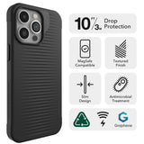 Zagg - Luxe Case For Samsung Galaxy A15 5g - Black