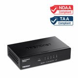 TRENDNET 5-PORT GIGABIT SWITCH /W METAL CASE