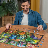 Ravensburger Beautiful Mushrooms 1000 Piece Jigsaw Puzzle - Engaging Artful Design | Superior Interlocking Fit | Vibrant, Matte Finish | FSC-Certified Eco-Friendly Materials | Made in Germany