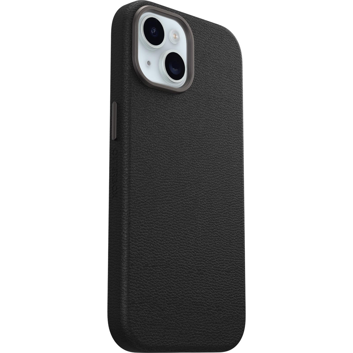 Otterbox - Symmetry Cactus Leather Case For Apple Iphone 15 - Noir Ash