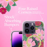 Rifle Paper Co - Magsafe Case For Apple Iphone 14 Pro - Rose Garden