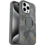 Otterbox - Ottergrip Symmetry Graphics Case For Apple Iphone 15 Pro Max  - Iron Camo