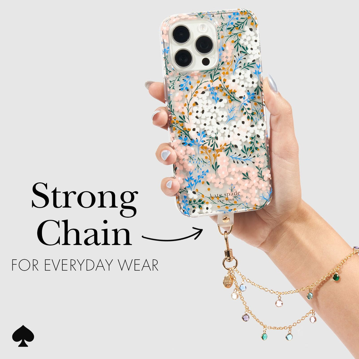 Kate Spade - Phone Charm - High Shine