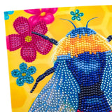 Crystla Art Floral Bumblebee 7"x7" Card Kit