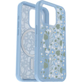 Otterbox - Symmetry Plus Clear Magsafe Case For Apple Iphone 15 Pro  - Dawn Floral