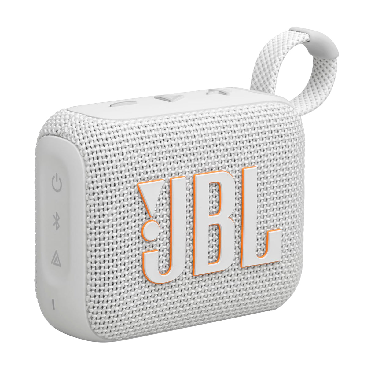 Jbl - Go 4 Waterproof Bluetooth Speaker - White