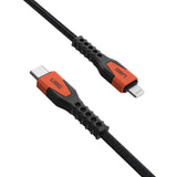 Urban Armor Gear (uag) - Rugged Kevlar Apple Lightning 5ft Power Cable - Black And Orange