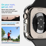 Spigen - Thin Fit Case For Apple Watch Series 10 42mm - Crystal Clear