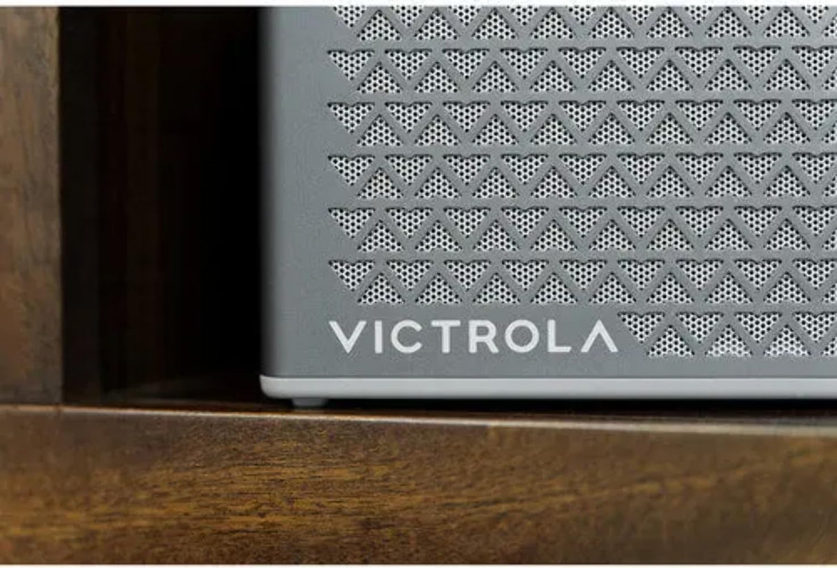 Victrola - Music Edition 2 Tabletop Bluetooth Speaker - Silver