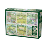 Cobble Hill 1000 Piece Puzzle - Cottage Gardens - Sample Poster Included