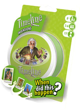 Timeline Inventions Card Game - Test Your Knowledge of History's Greatest Innovations! Fun Educational Trivia Game for Kids & Adults, Ages 8+, 2-6 Players, 15 Minute Playtime, Made by Zygomatic