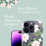 Rifle Paper Co - Ultra Slim Antimicrobial Case For Apple Iphone 14 Pro - Willow