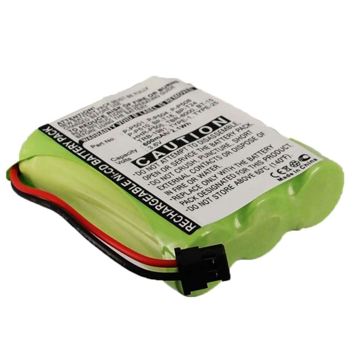 Ultralast UL-505 Cordless Phone Battery for Panasonic HHR-P505 Equivalent