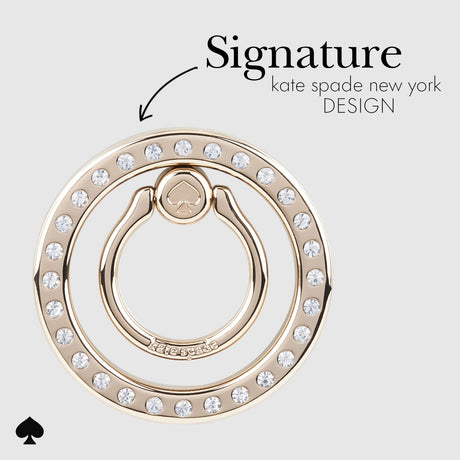 Kate Spade - Magnetic Magsafe Ring Stand - Set In Stone