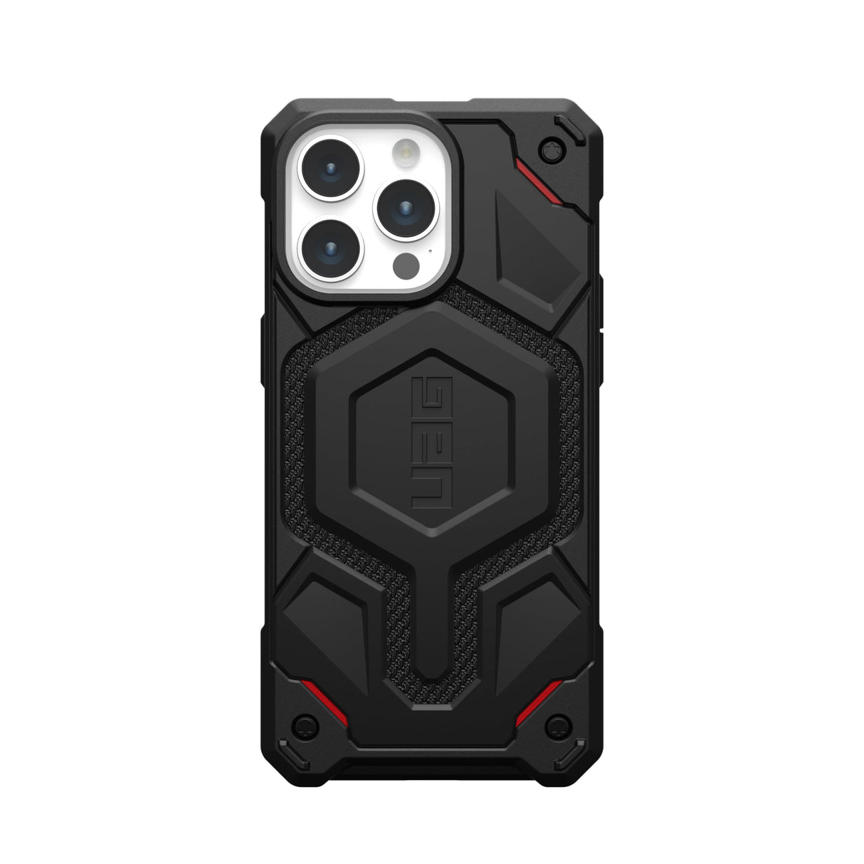 Urban Armor Gear (uag) - Monarch Pro Magsafe Case For Apple Iphone 15 Pro Max - Kevlar Black