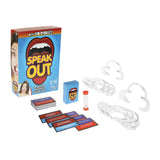 Hasbro Gaming Speak Out Game Mouthpiece Challenge, 400 Phrases Edition