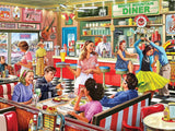 White Mountain Puzzles American Diner, 1000 Piece Jigsaw Puzzle