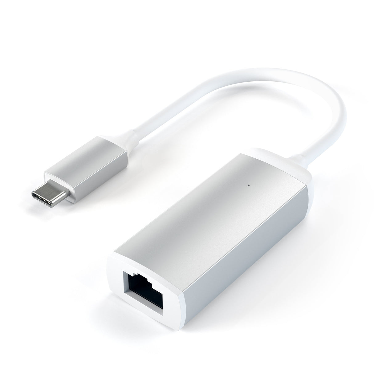 Satechi - Type C Gigabit Ethernet Adapter - Silver