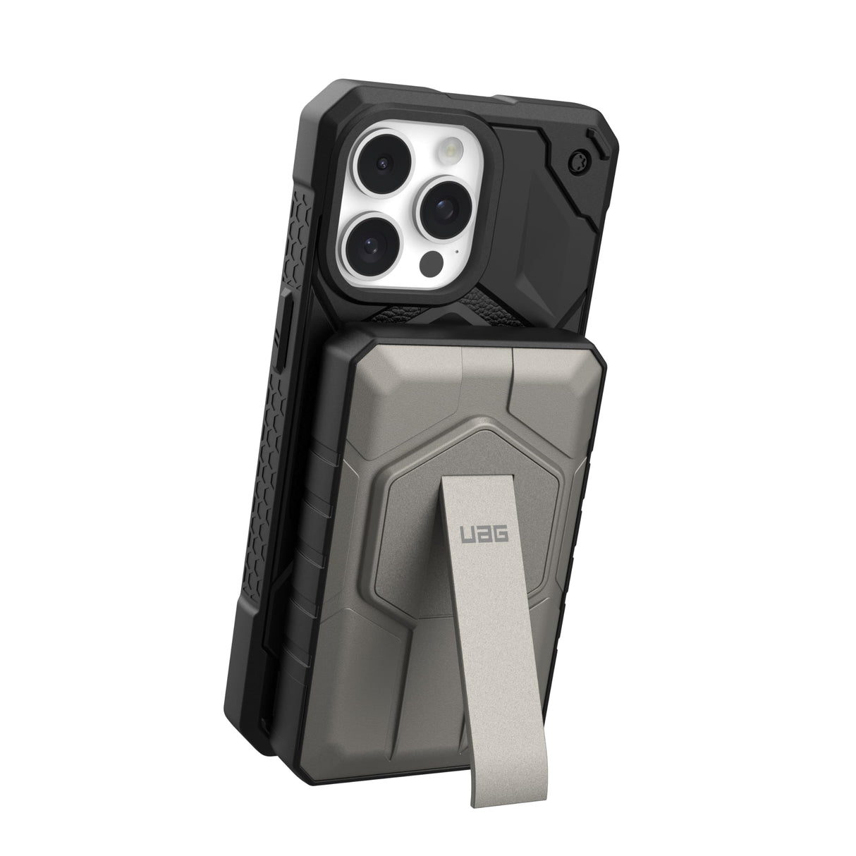 Urban Armor Gear (uag) - Rugged Portable Magnetic Power Bank 10,000 Mah - Black And Titanium