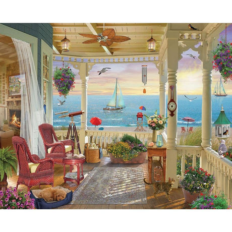 White Mountain Puzzles Summer Breeze, 1000 Piece Jigsaw Puzzle