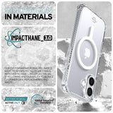 Itskins - Hybrid_r Clear Magsafe Case For Apple Iphone 16 Plus - Transparent