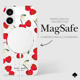 Kate Spade - Protective Magsafe Case For Apple Iphone 16 - Cherry Dot