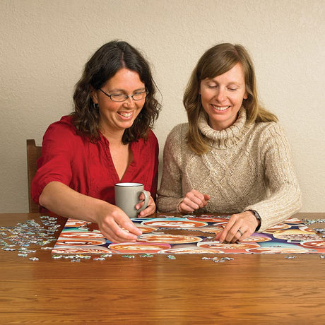 Cobble Hill 1000 Piece Puzzle - BaristArt - Sample Poster Included - image 4
