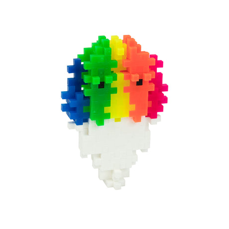 Plus Plus 3D Food Building Block Set - Snow Cone Mini Maker Tube Kit