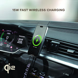 Satechi - Qi2 Wireless Car Charger - Space Gray