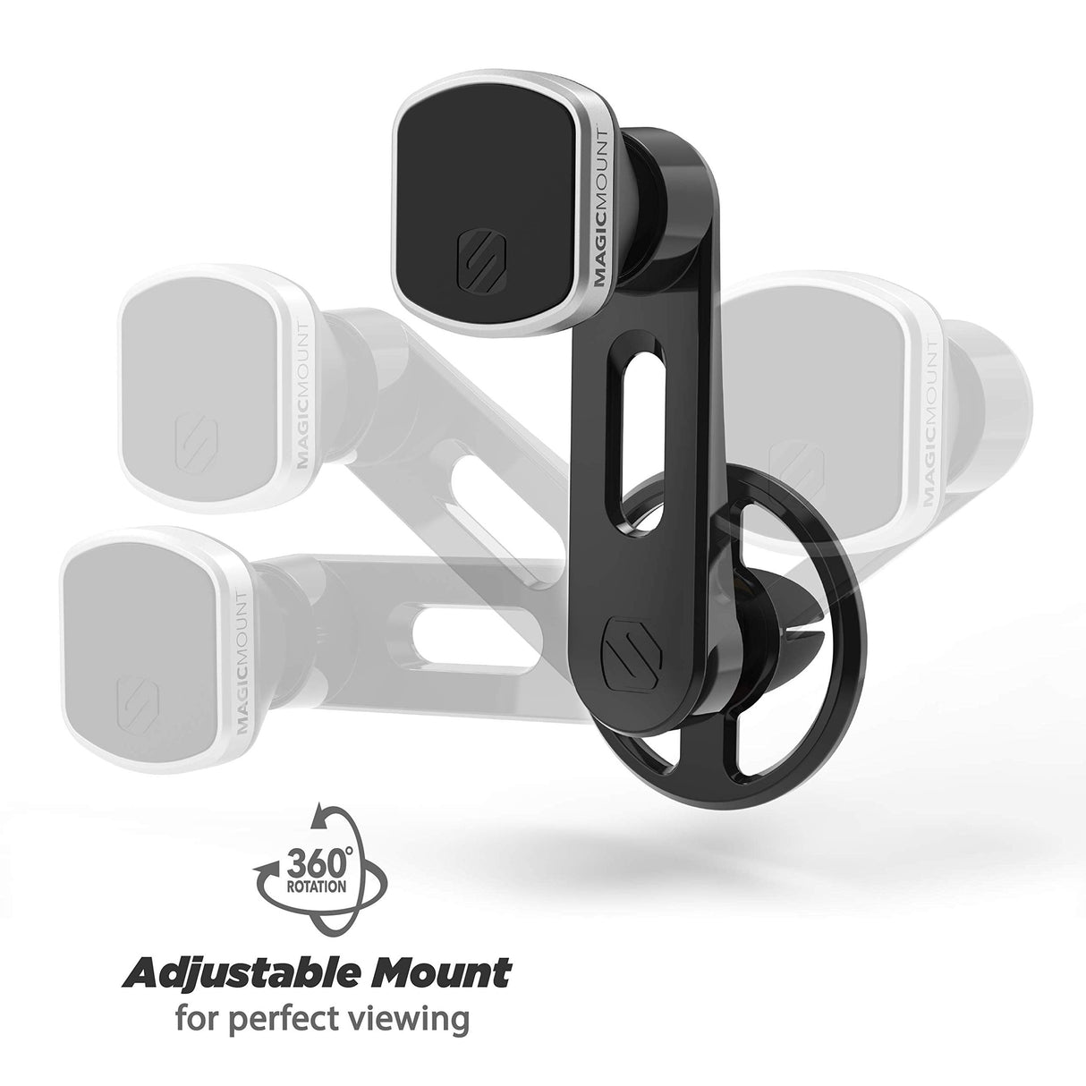 Scosche - Magicmount Pro Freeflow Vent Mount - Black