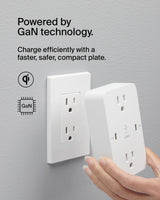 Belkin - Boostcharge Gan Usb C Wall Plate 68w - White