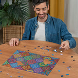 Ravensburger Color Your World Series: Magnificent Mandalas 500 Piece Jigsaw Puzzle for Adults - 80694 - Handcrafted Tooling, Made in Germany, Every Piece Fits Together Perfectly