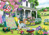 Cobble Hill 500 Piece Puzzle - Spring Cleaning - Sample Poster Included