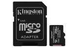 Kingston - Microsdxc Canvas Select Plus 256gb Memory Card And Adapter - Black