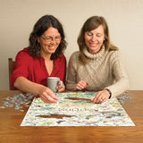 Cobble Hill 1000 Piece Puzzle - Country Diary: Spring - Sample Poster Included