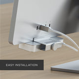 Satechi - Usb C Clamp Hub For Apple Imac 24in - Silver