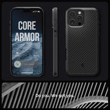 Spigen - Core Amor Case For Apple Iphone 16 Pro Max - Matte Black