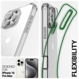 Itskins - Spectrum_r Clear Case For Apple Iphone 16 Pro Max - Transparent