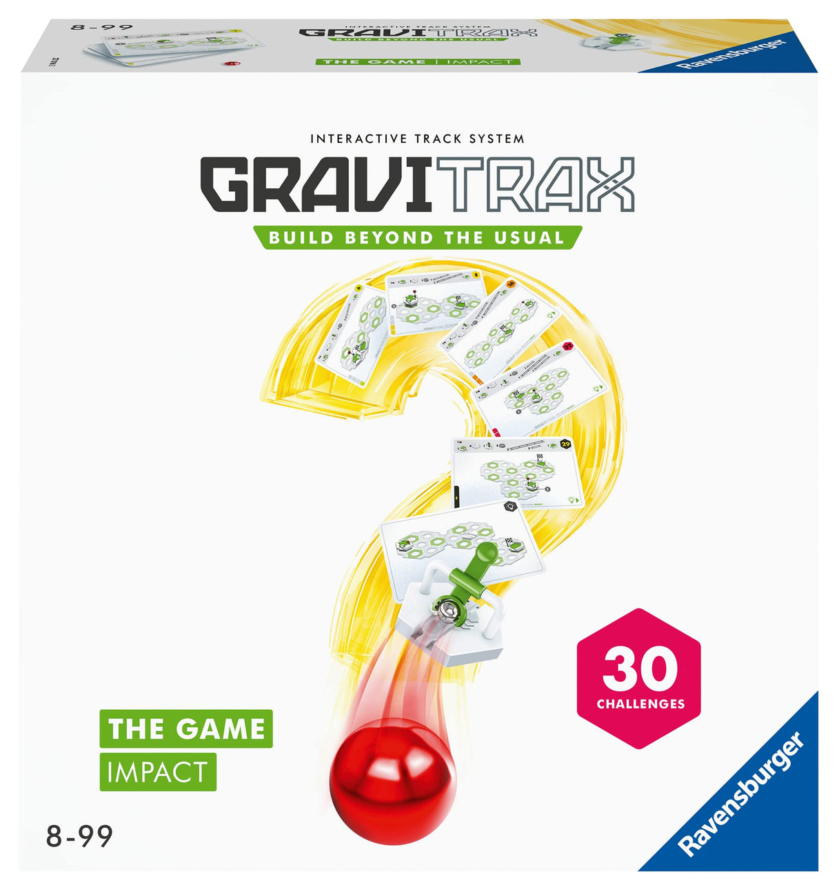 Ravensburger GraviTrax The Game - Impact - Marble Challenge Logic Brain Games and STEM Toys for Kids Age 8 Years Up