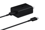 Samsung - Power Adapter 15w With Usb C Cable - Black