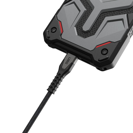 Urban Armor Gear (uag) - Rugged Kevlar Usb C To Usb C 5ft Power Cable - Black And Orange