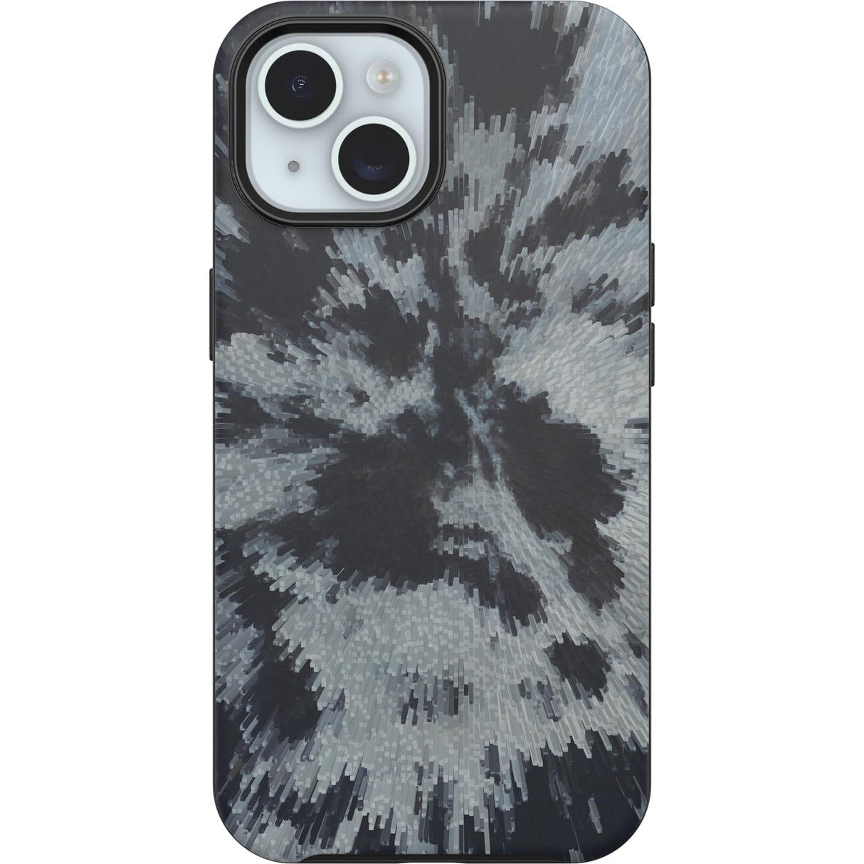 OtterBox iPhone 15, iPhone 14, and iPhone 13 Symmetry Series Case - Burnout Sky (Black), Snaps to MagSafe, Ultra-Sleek, Raised Edges Protect Camera & Screen