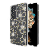 Case-mate - Floral Gems Case For Samsung Galaxy S24 - Gold