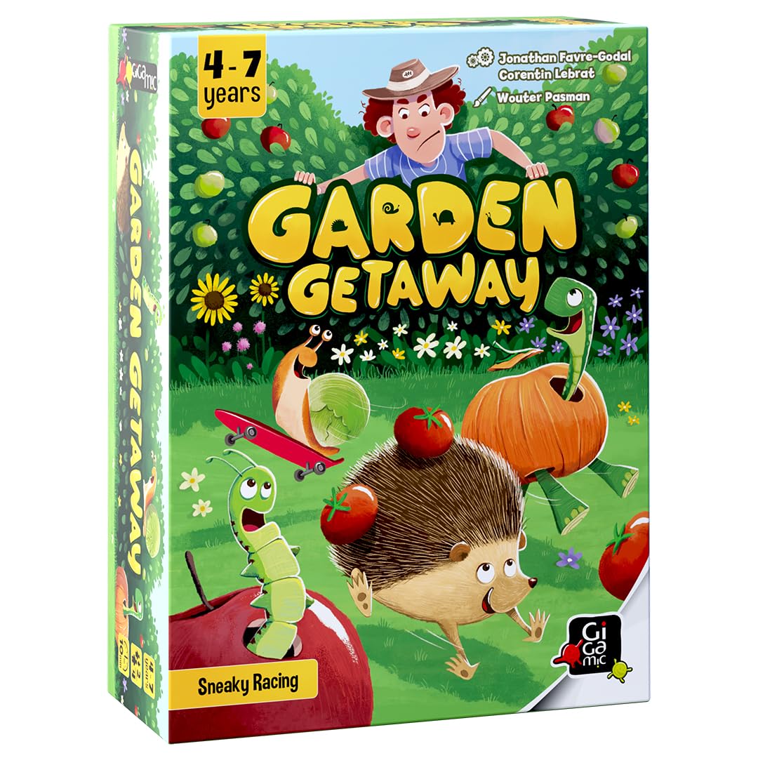 Garden Getaway | Kid Friendly Family Game | 4+ | 2 to 4 Players | 10 Minutes