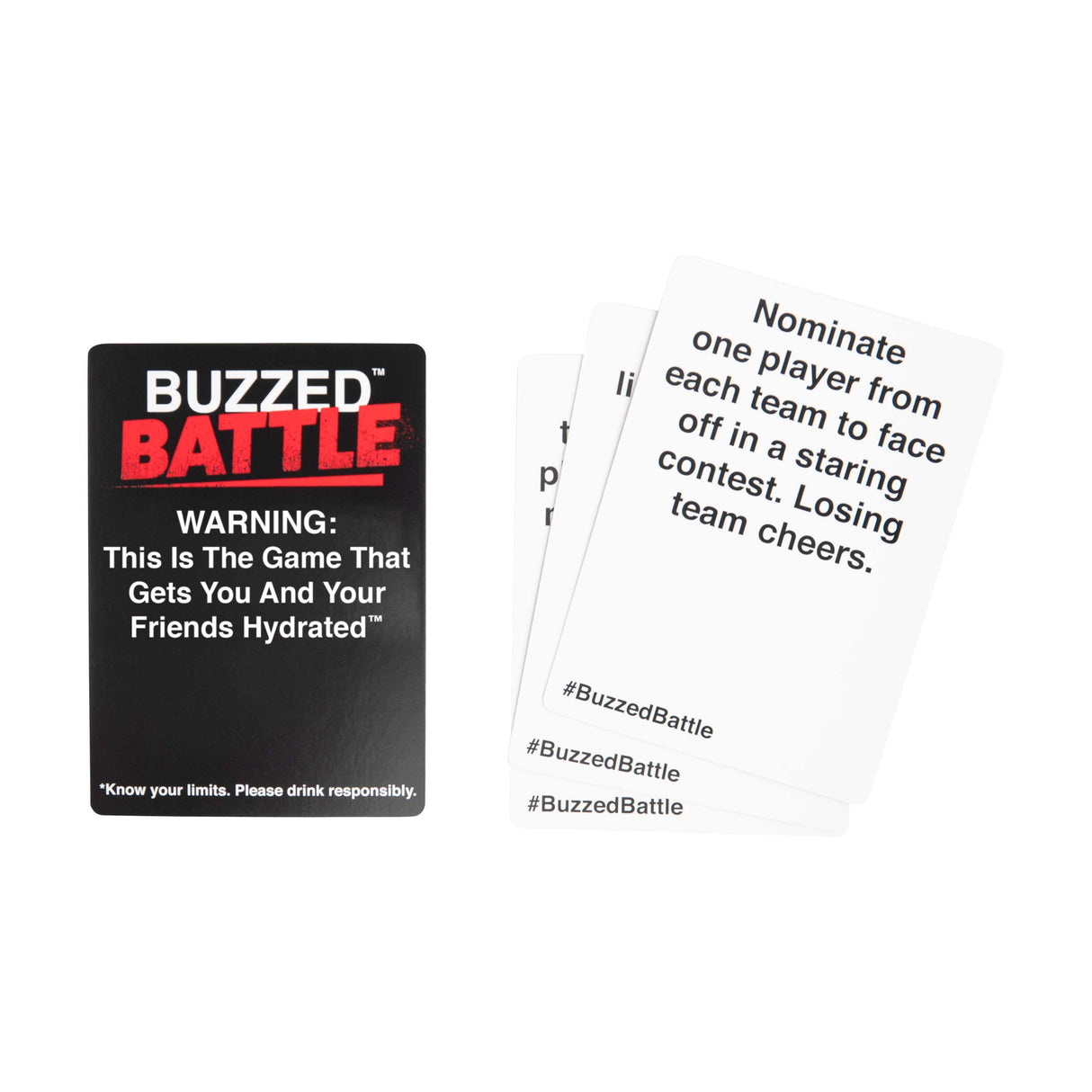 Buzzed Battle - The Hilarious Team Party Game That Will Get You & Your Friends Hydrated, Pool Party Games, Summer Party Games