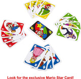 Mattel Games UNO Super Mario Card Game for Kids, Adults, Families & Game Nights, Themed Deck & Special Rule for 2 to 10 Players