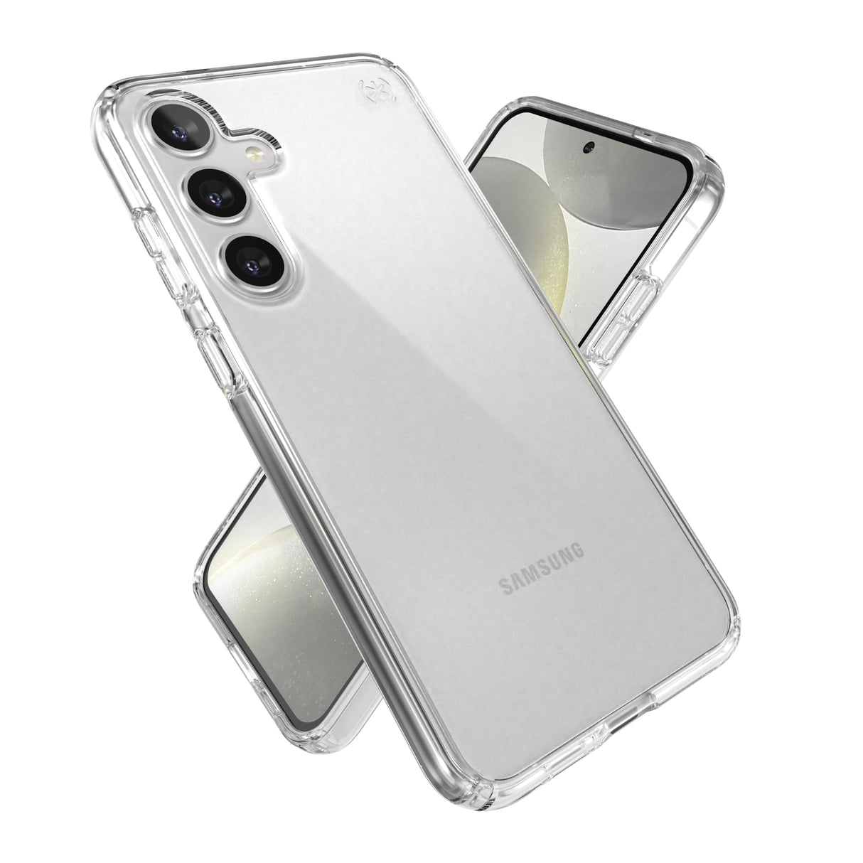 Speck - Presidio Perfect Clear Case For Samsung Galaxy S24 Plus - Clear