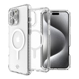 Itskins - Hybrid_r Clear Magsafe Case For Apple Iphone 16 Pro - Transparent