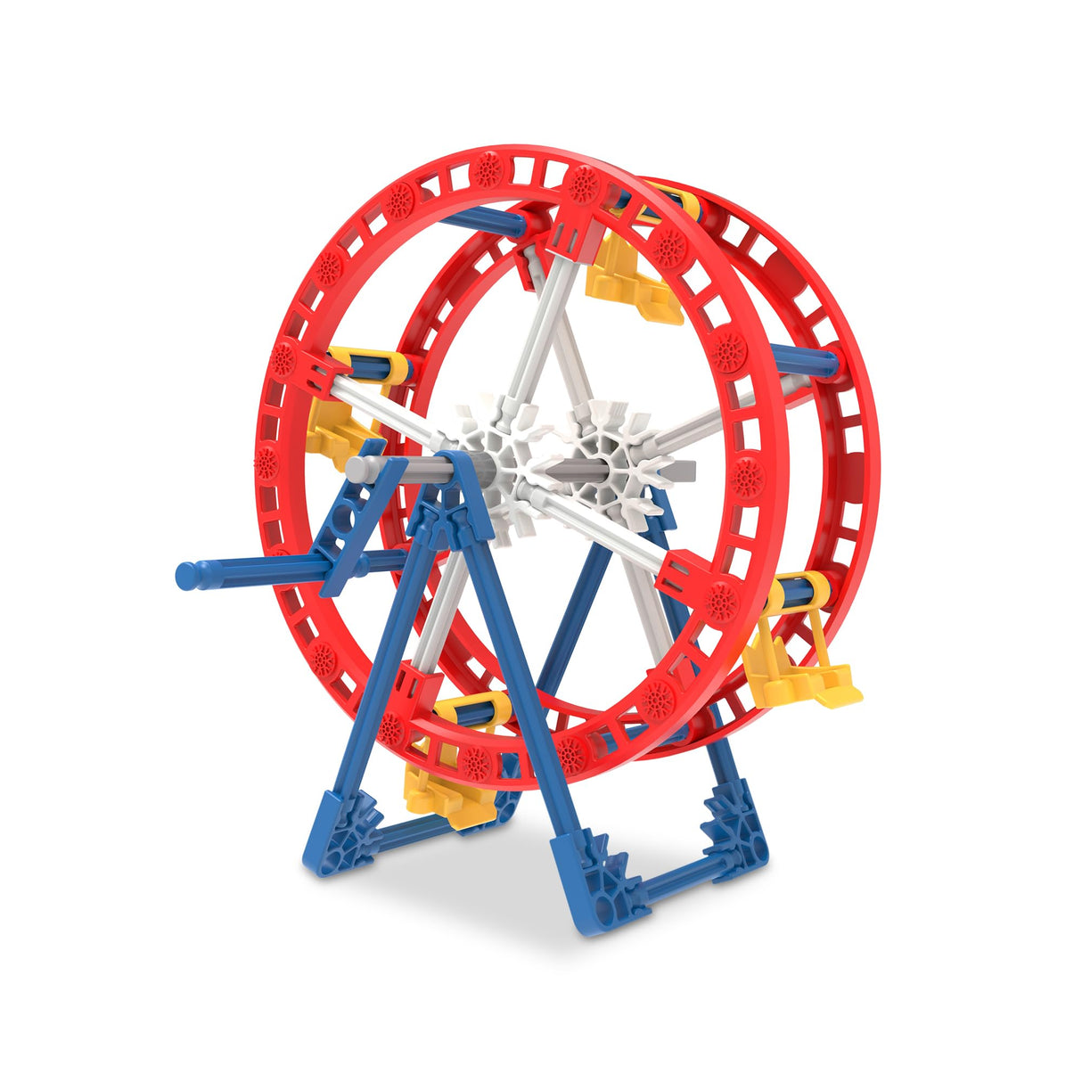 K'NEX Mini Ferris Wheel Kit, 48 Pieces for Exercise Fun, Desk Decoration, Construction Model from 6 Years, Technical Toy for Boys and Girls