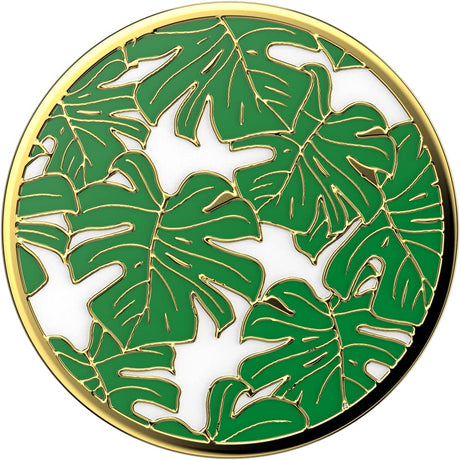 Popsockets - Popgrip Premium - Enamel Monstera